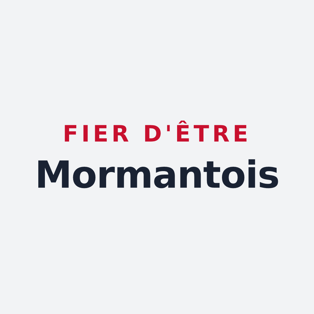 Poster « Fier d'être Mormantois » — design pour Mormant-sur-Vernisson