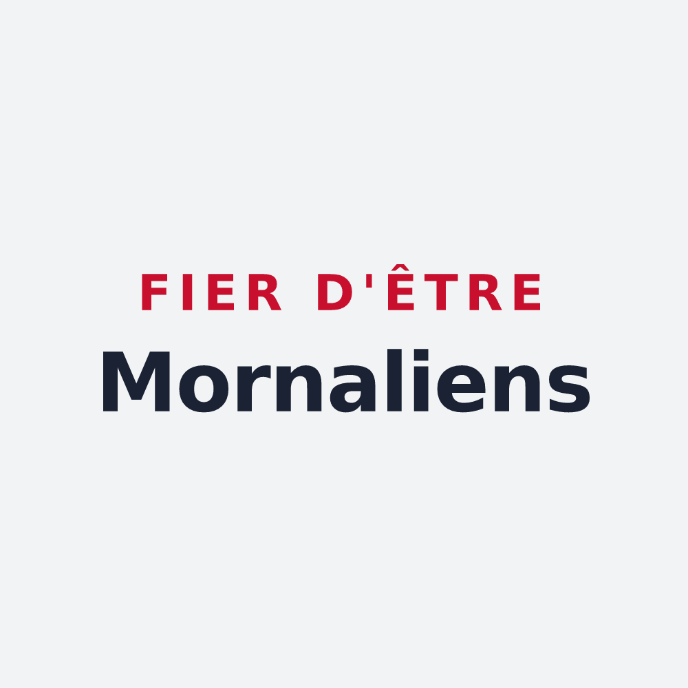 Poster « Fier d'être Mornaliens » — design pour Morne-à-l'Eau