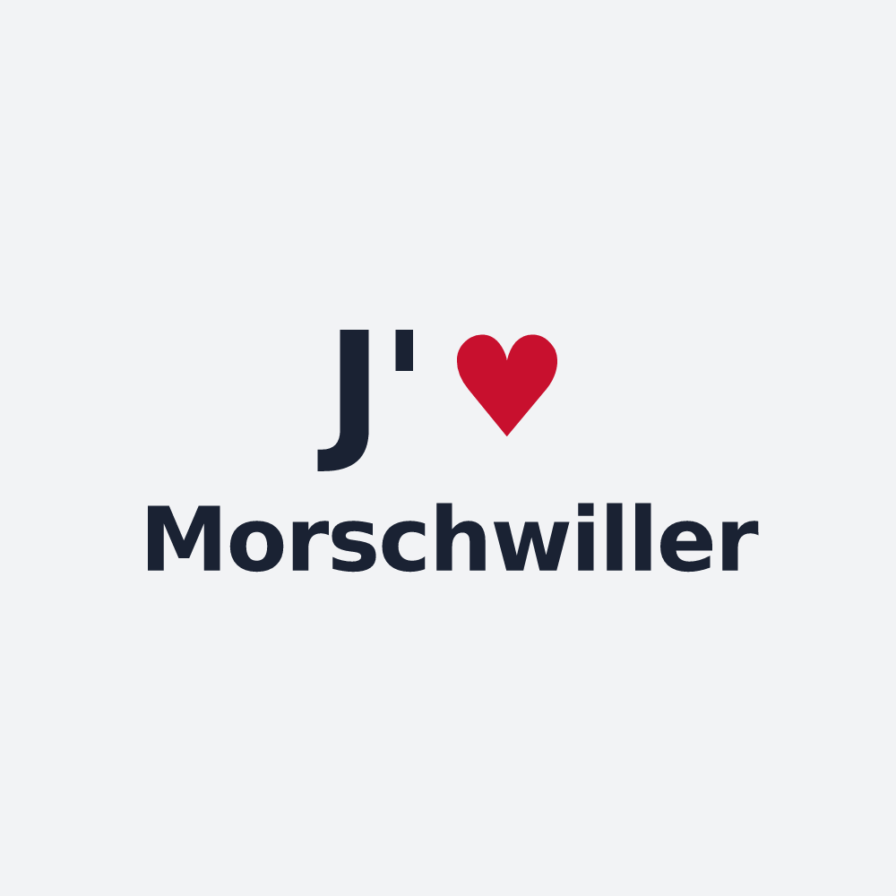 Poster personnalisé Morschwiller — design J'aime Morschwiller