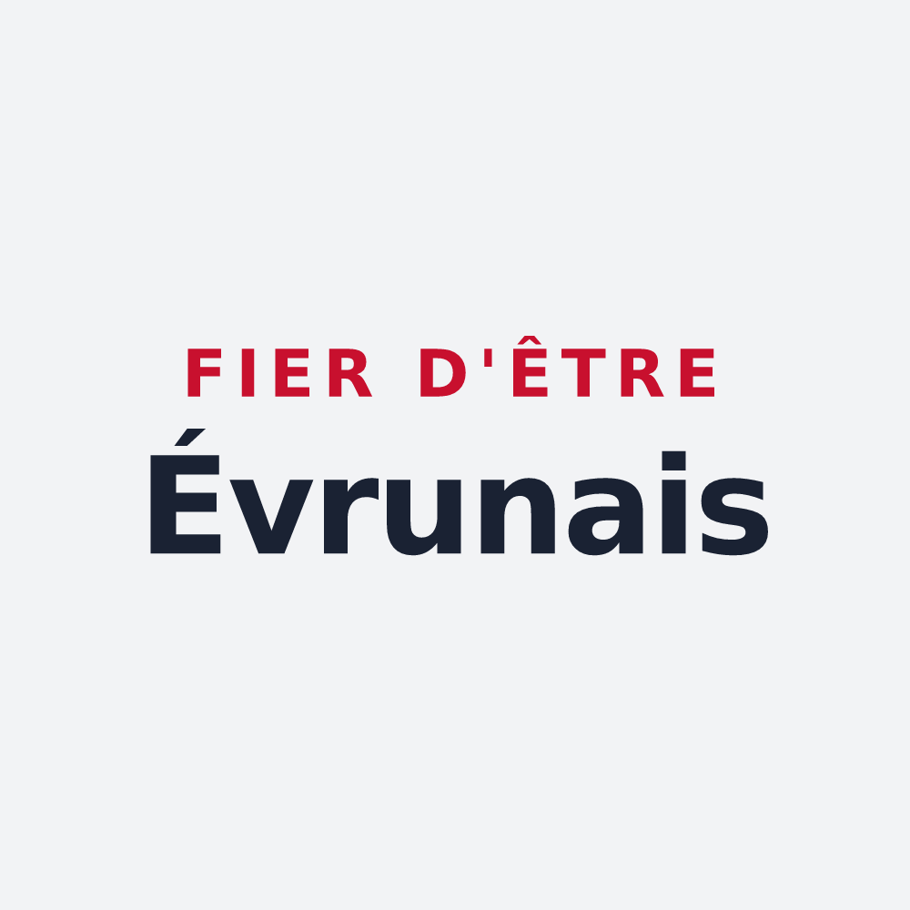 Poster « Fier d'être Évrunais » — design pour Mortagne-sur-Sèvre