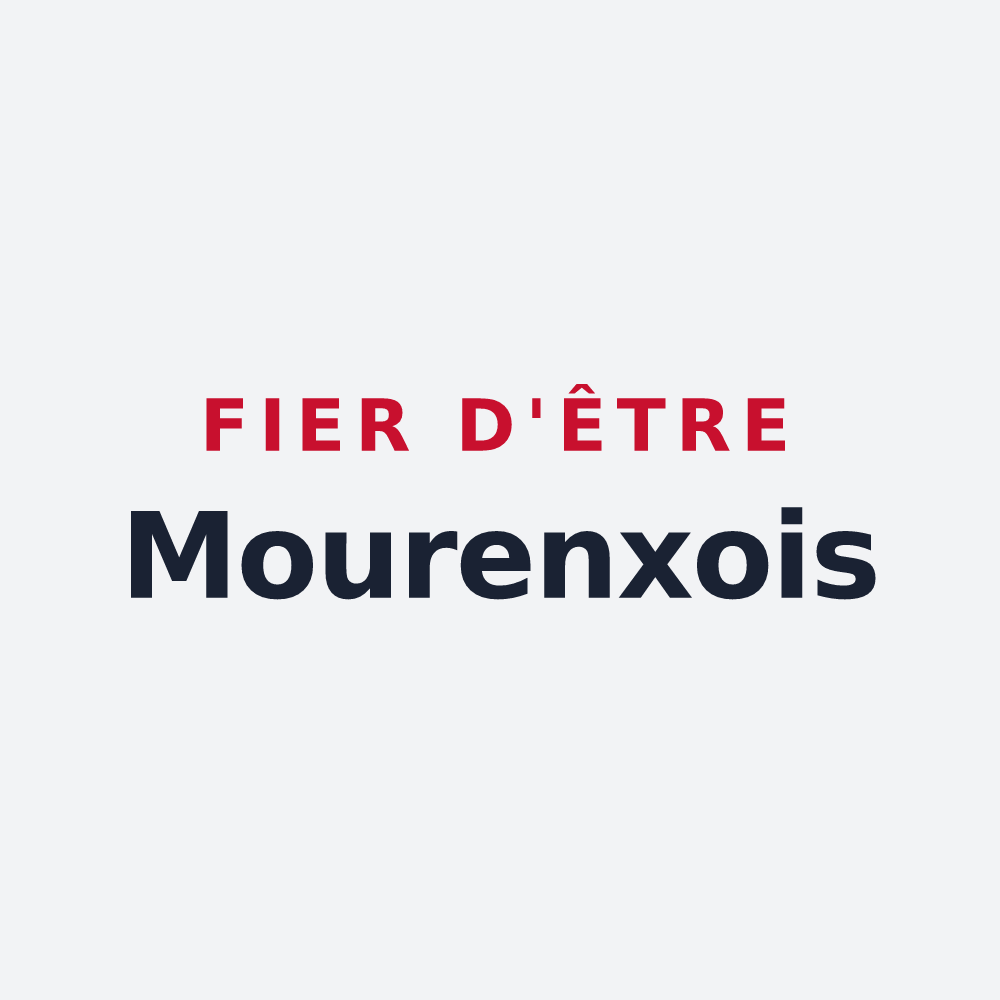 Poster « Fier d'être Mourenxois » — design pour Mourenx