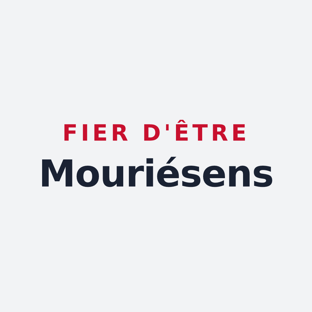Poster « Fier d'être Mouriésens » — design pour Mouriès
