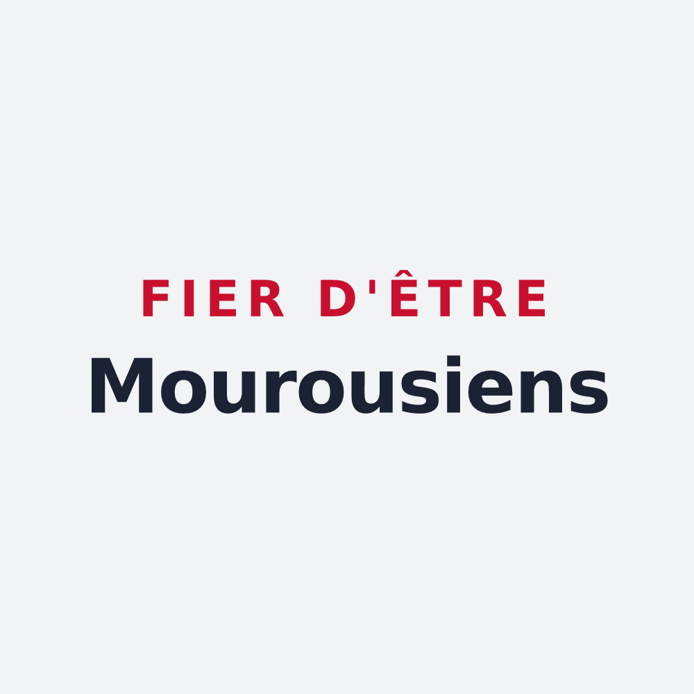 Poster « Fier d'être Mourousiens » — design pour Mouroux