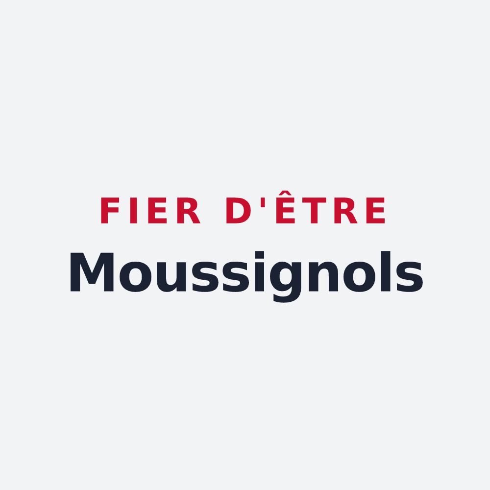 Poster « Fier d'être Moussignols » — design pour Moussy-le-Neuf