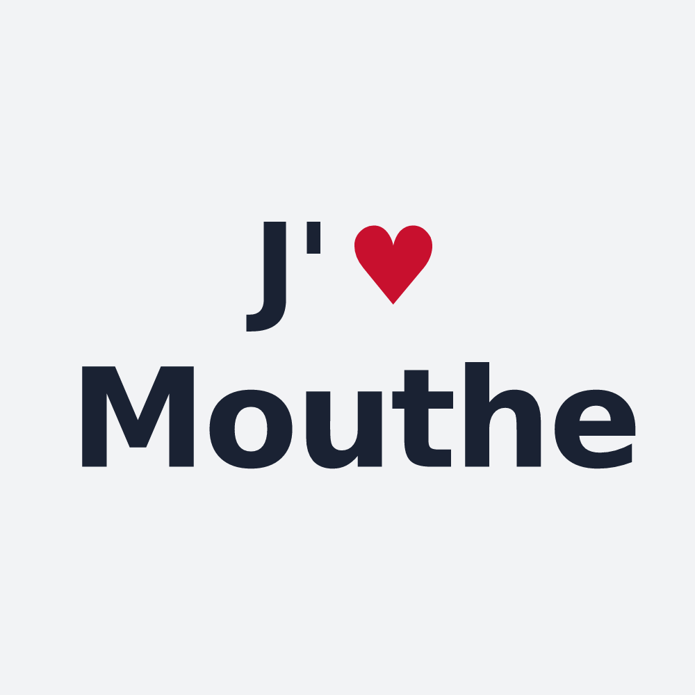 Poster personnalisé Mouthe — design J'aime Mouthe