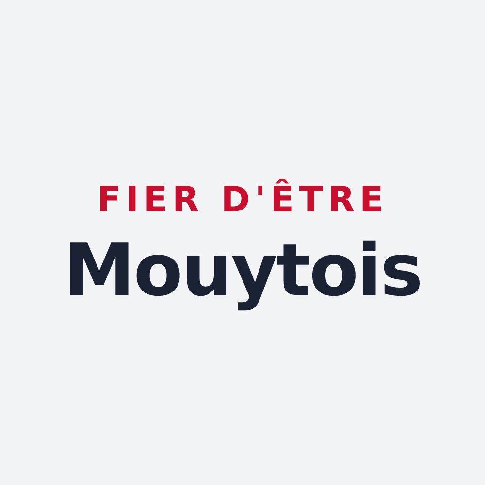 Poster « Fier d'être Mouytois » — design pour Mouy-sur-Seine