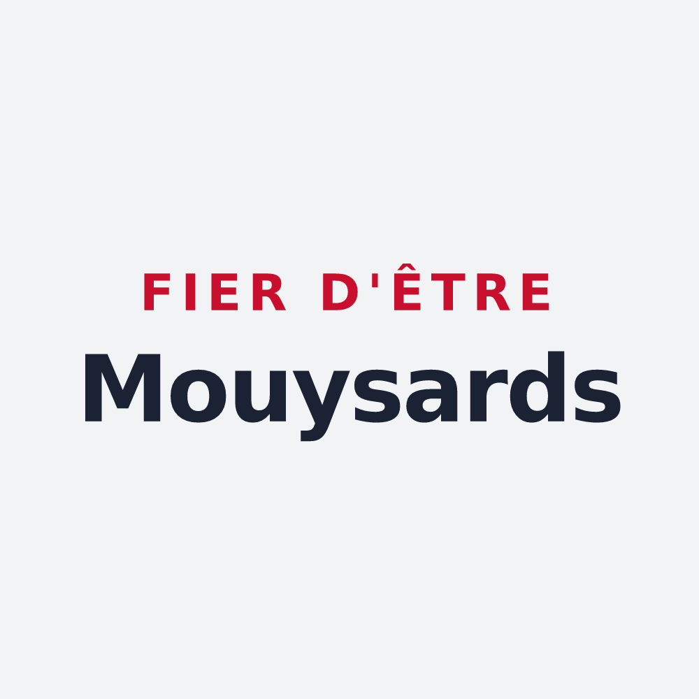 Poster « Fier d'être Mouysards » — design pour Mouy