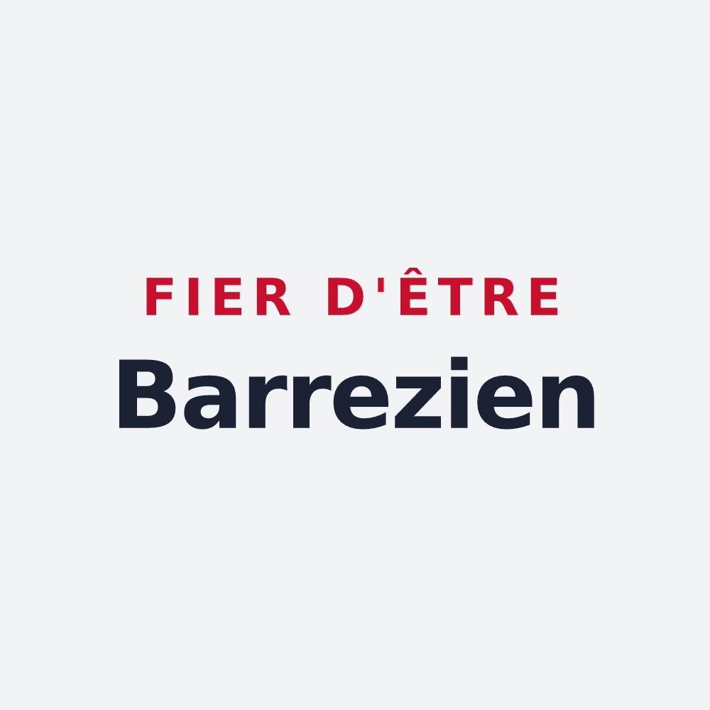 Poster « Fier d'être Barrezien » — design pour Mur-de-Barrez
