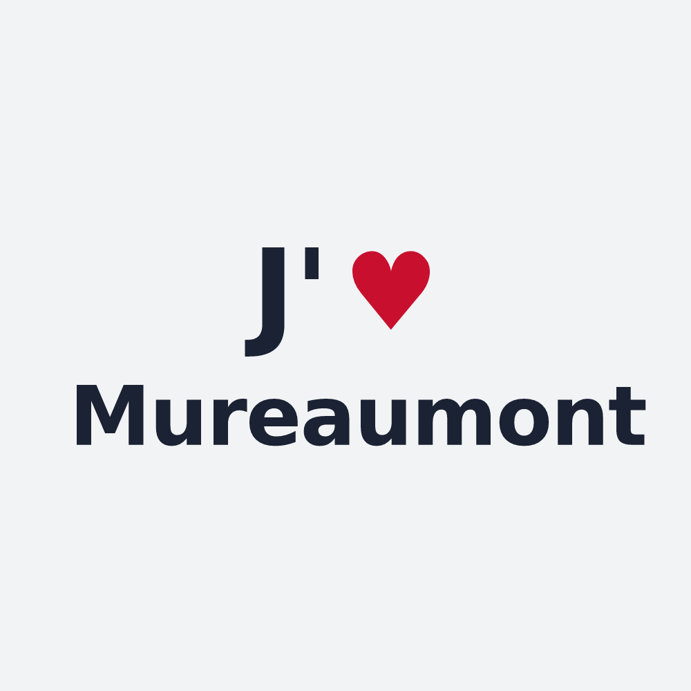 Poster personnalisé Mureaumont — design J'aime Mureaumont