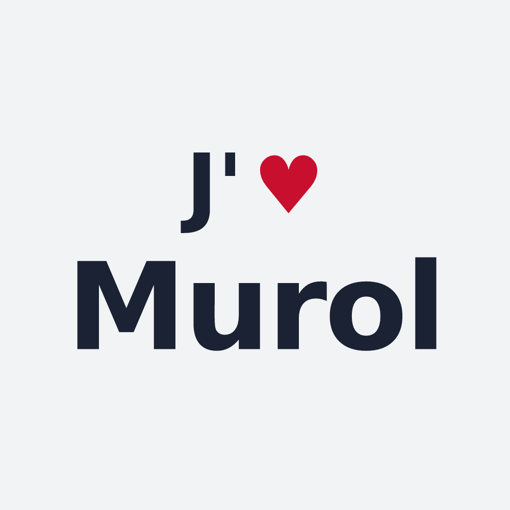 Poster personnalisé Murol — design J'aime Murol