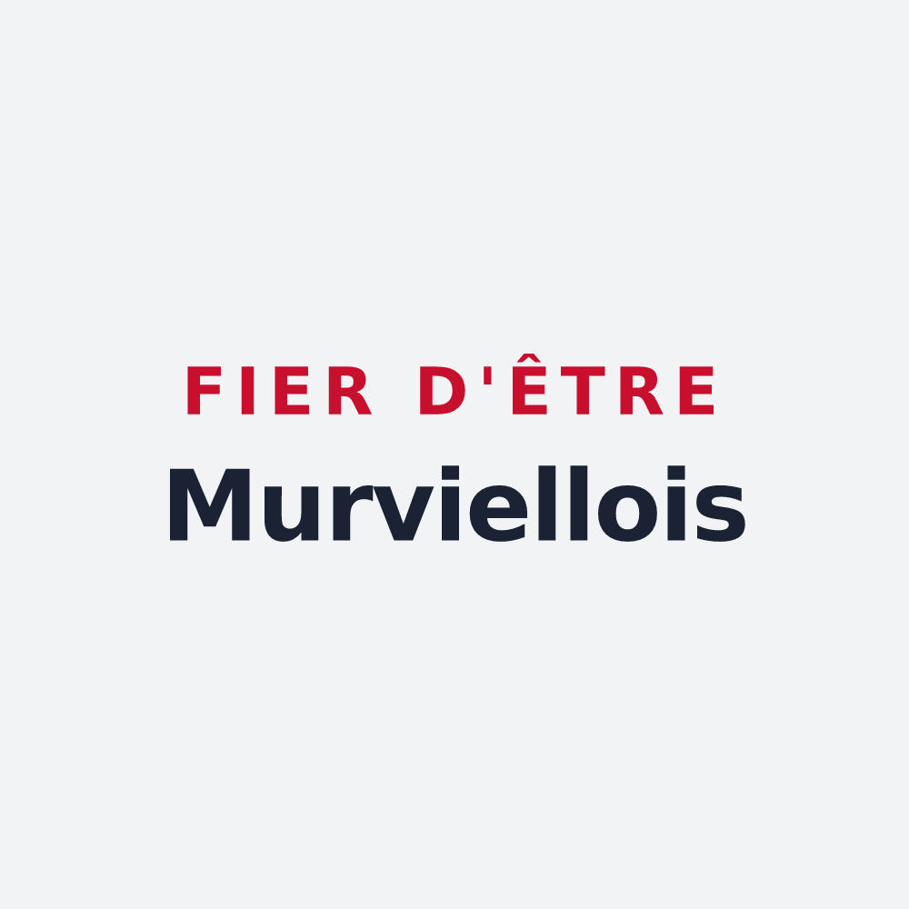 Poster « Fier d'être Murviellois » — design pour Murviel-lès-Montpellier