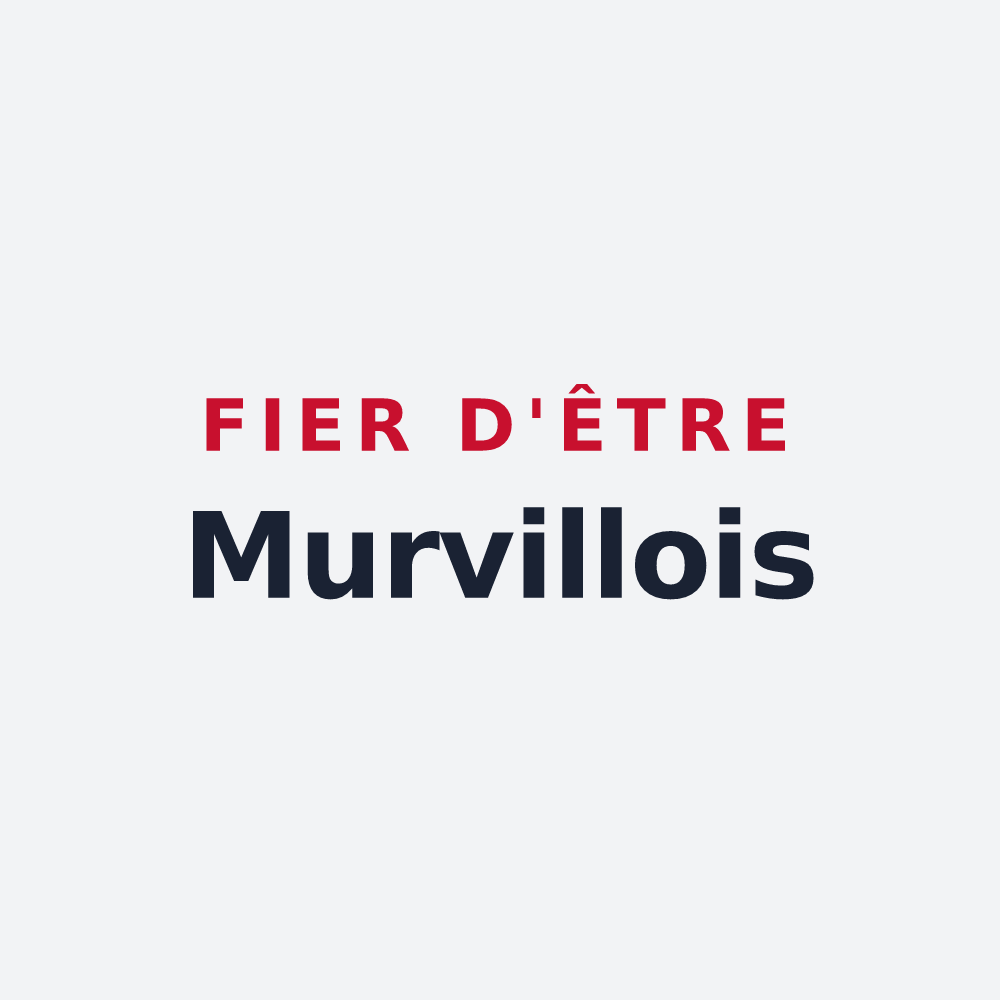 Poster « Fier d'être Murvillois » — design pour Murville