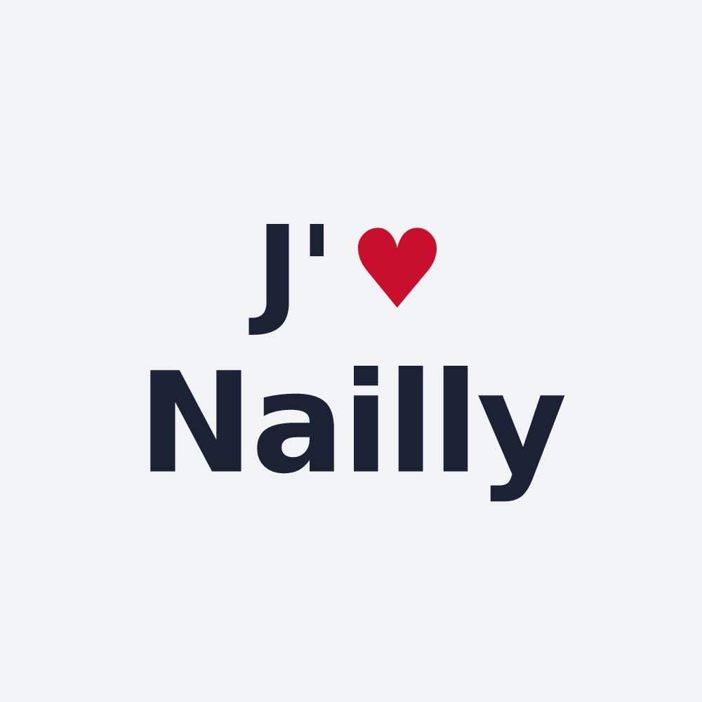 Poster personnalisé Nailly — design J'aime Nailly