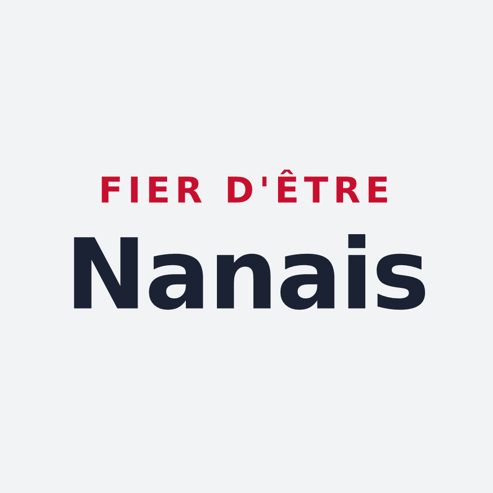 Poster « Fier d'être Nanais » — design pour Nans