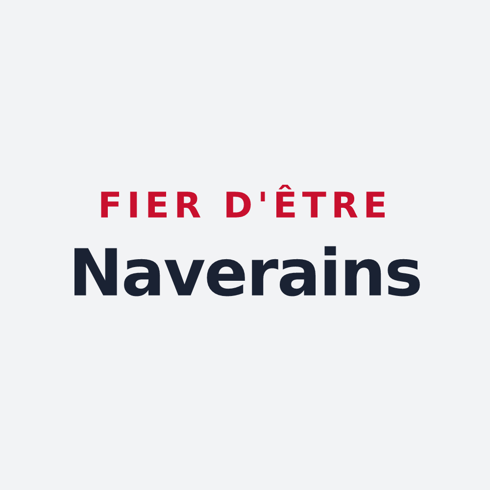 Poster « Fier d'être Naverains » — design pour Nâves-Parmelan