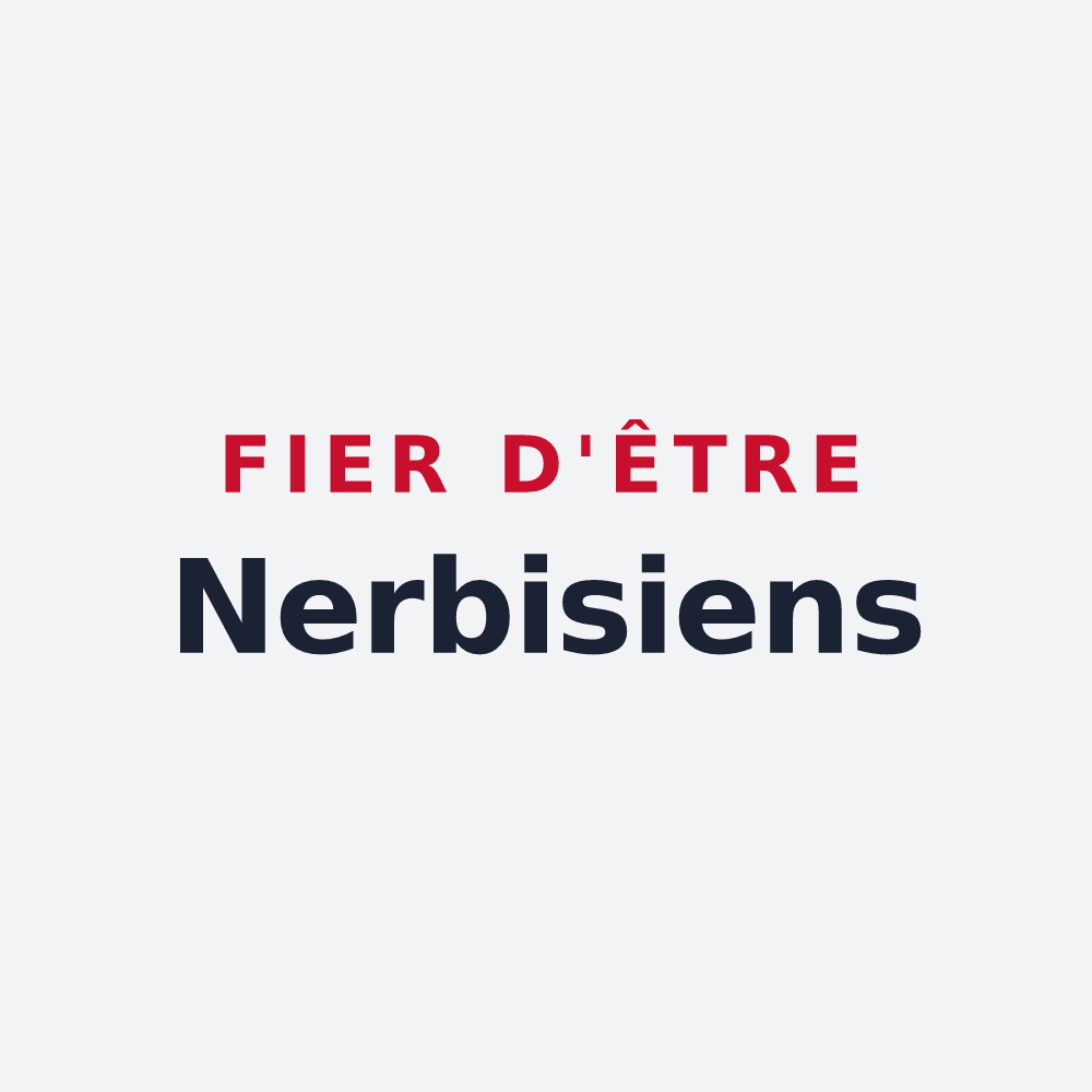 Poster « Fier d'être Nerbisiens » — design pour Nerbis