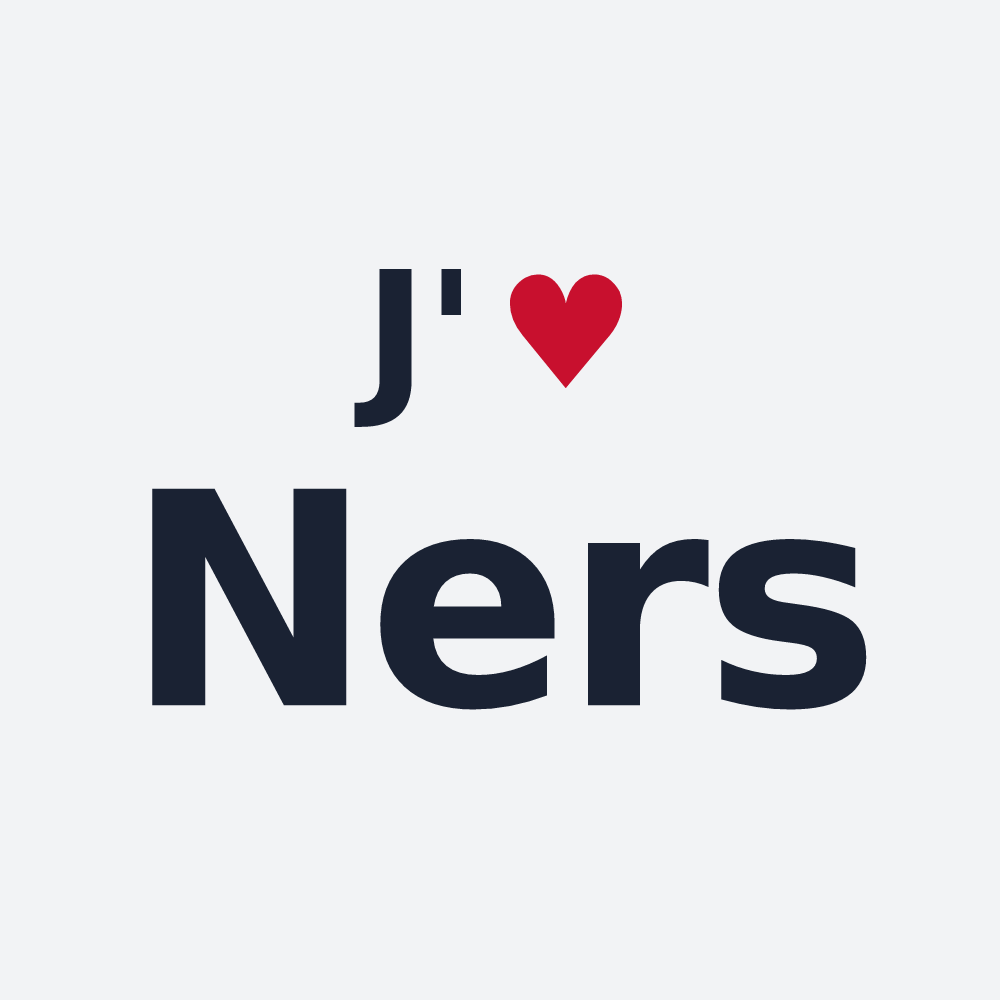 Poster personnalisé Ners — design J'aime Ners