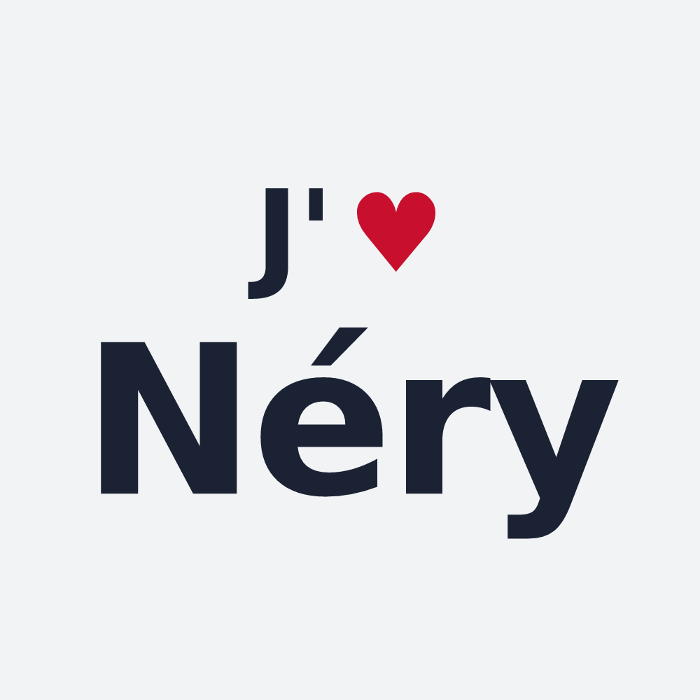 Poster personnalisé Néry — design J'aime Néry