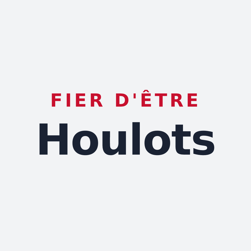 Poster « Fier d'être Houlots » — design pour Nesle-le-Repons