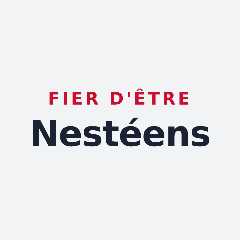 Poster « Fier d'être Nestéens » — design pour Nestier