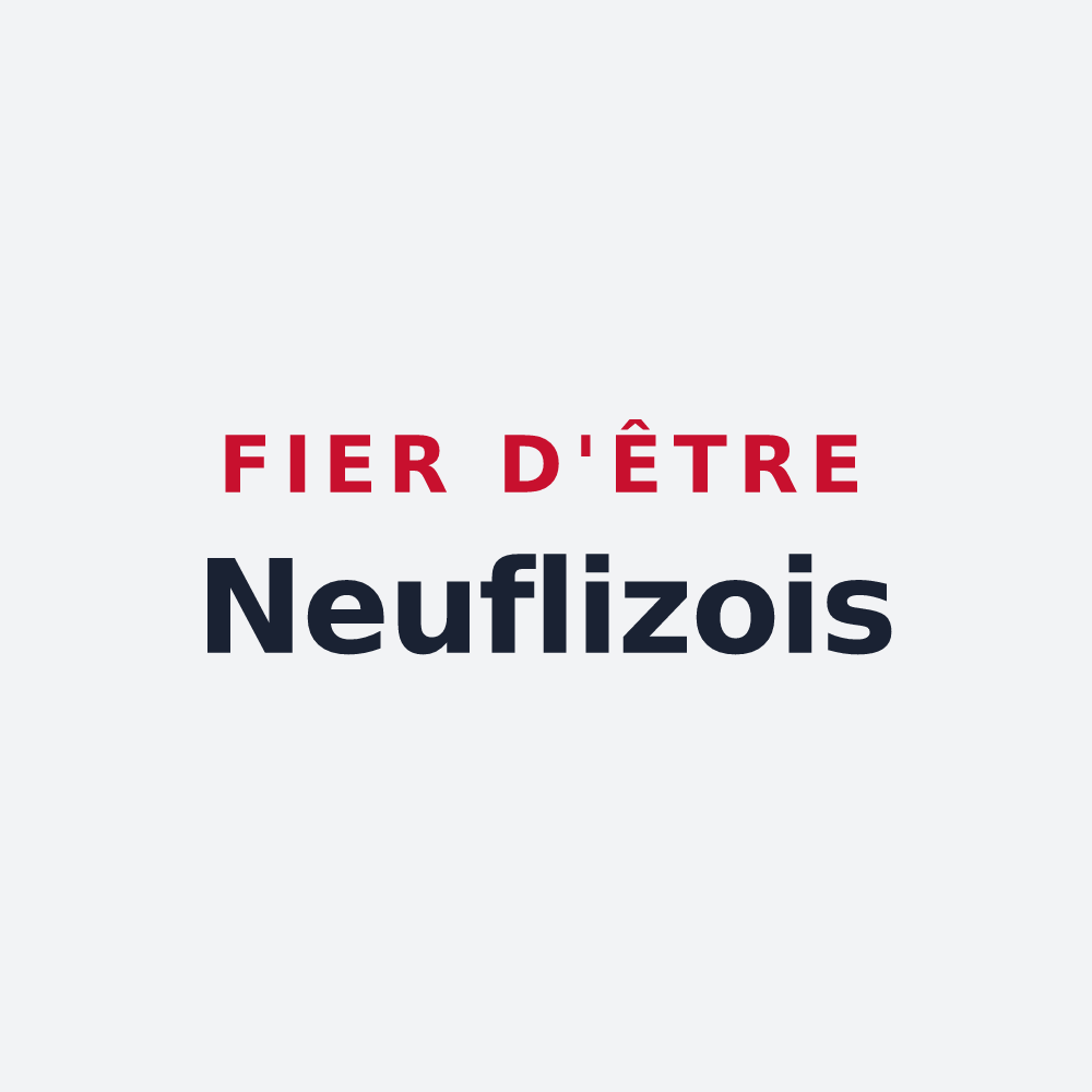 Poster « Fier d'être Neuflizois » — design pour Neuflize