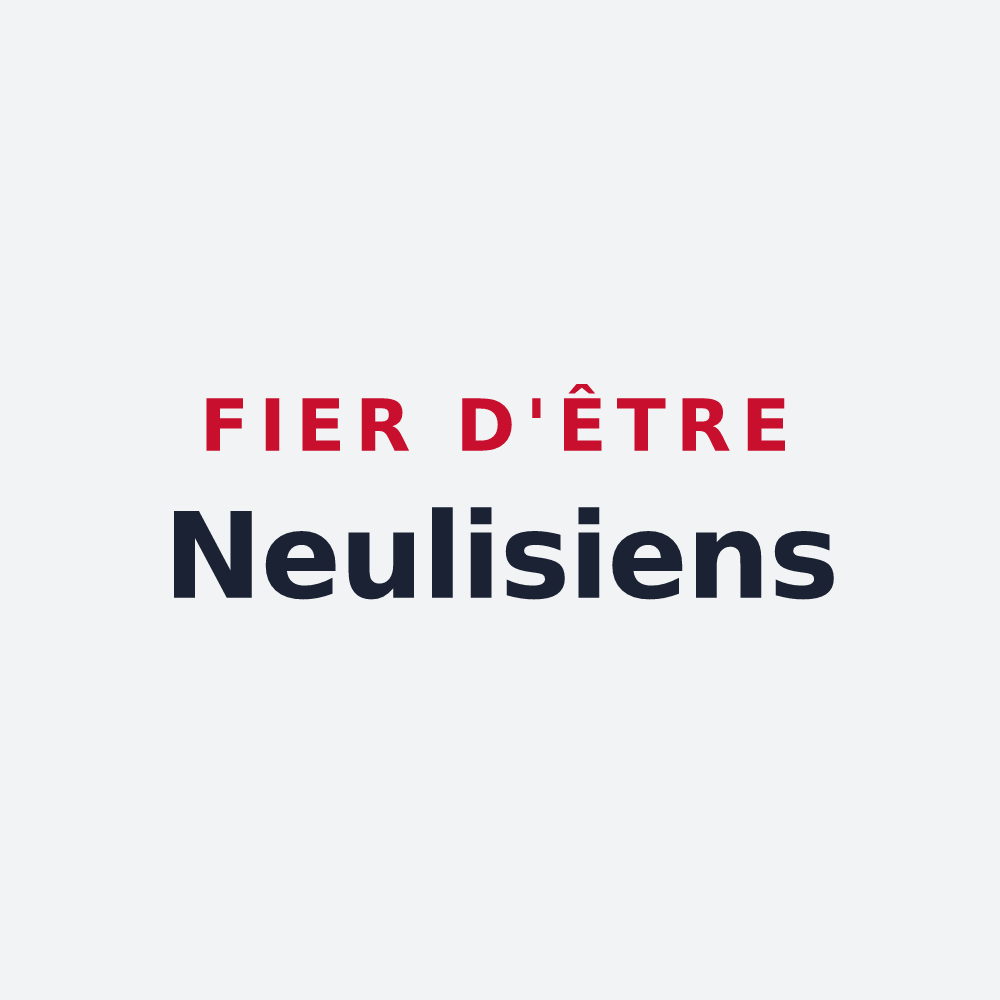 Poster « Fier d'être Neulisiens » — design pour Neulise