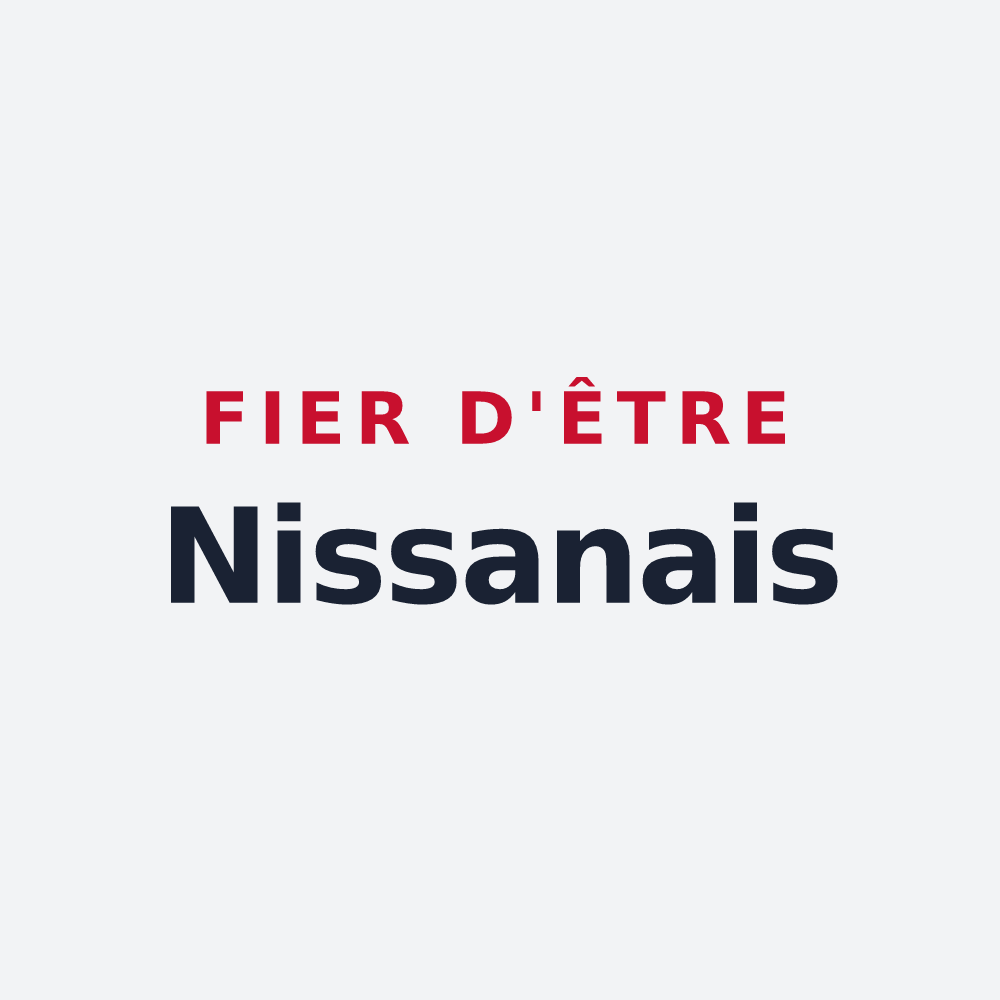 Poster « Fier d'être Nissanais » — design pour Nissan-lez-Enserune