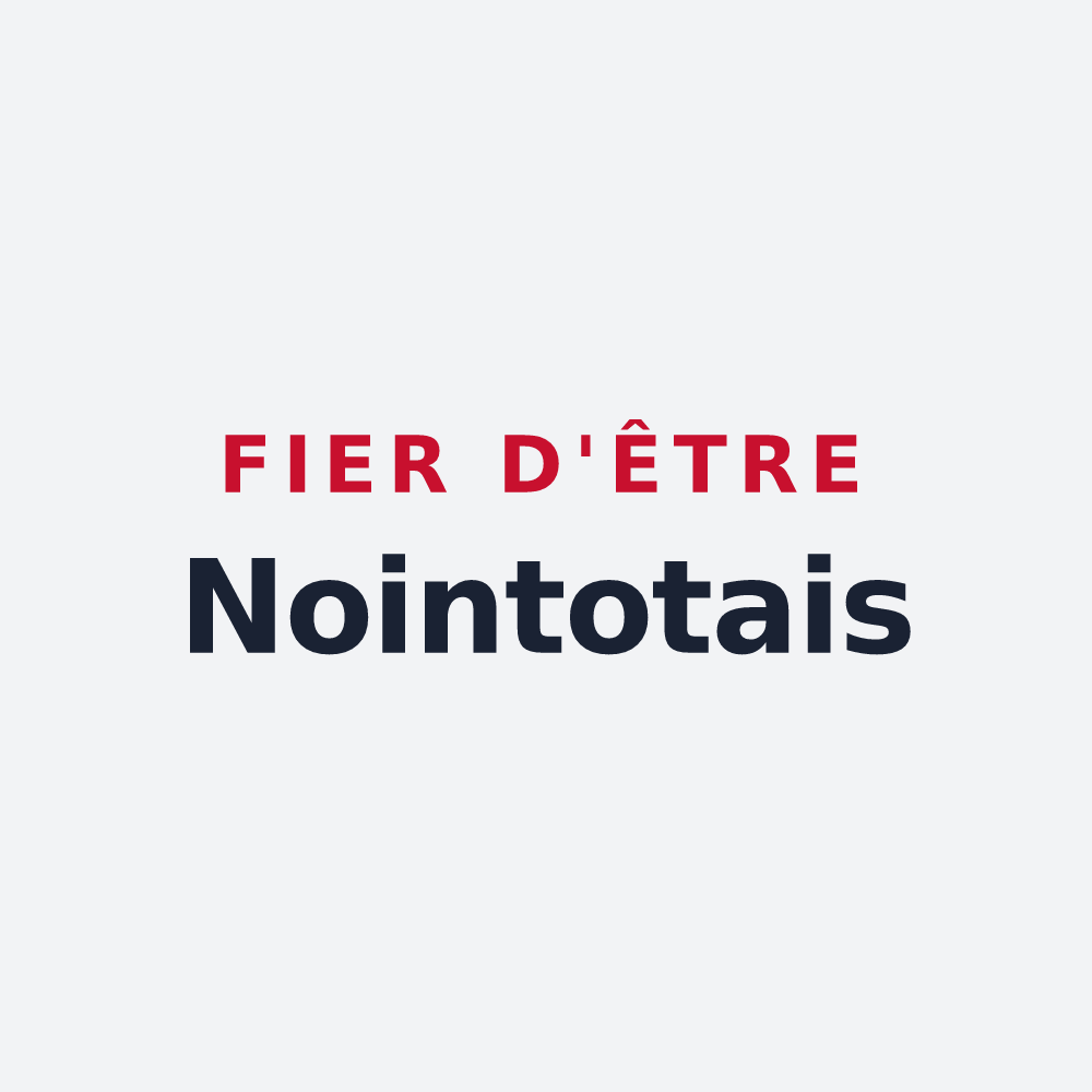 Poster « Fier d'être Nointotais » — design pour Nointot