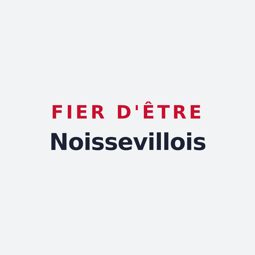 Poster « Fier d'être Noissevillois » — design pour Noisseville