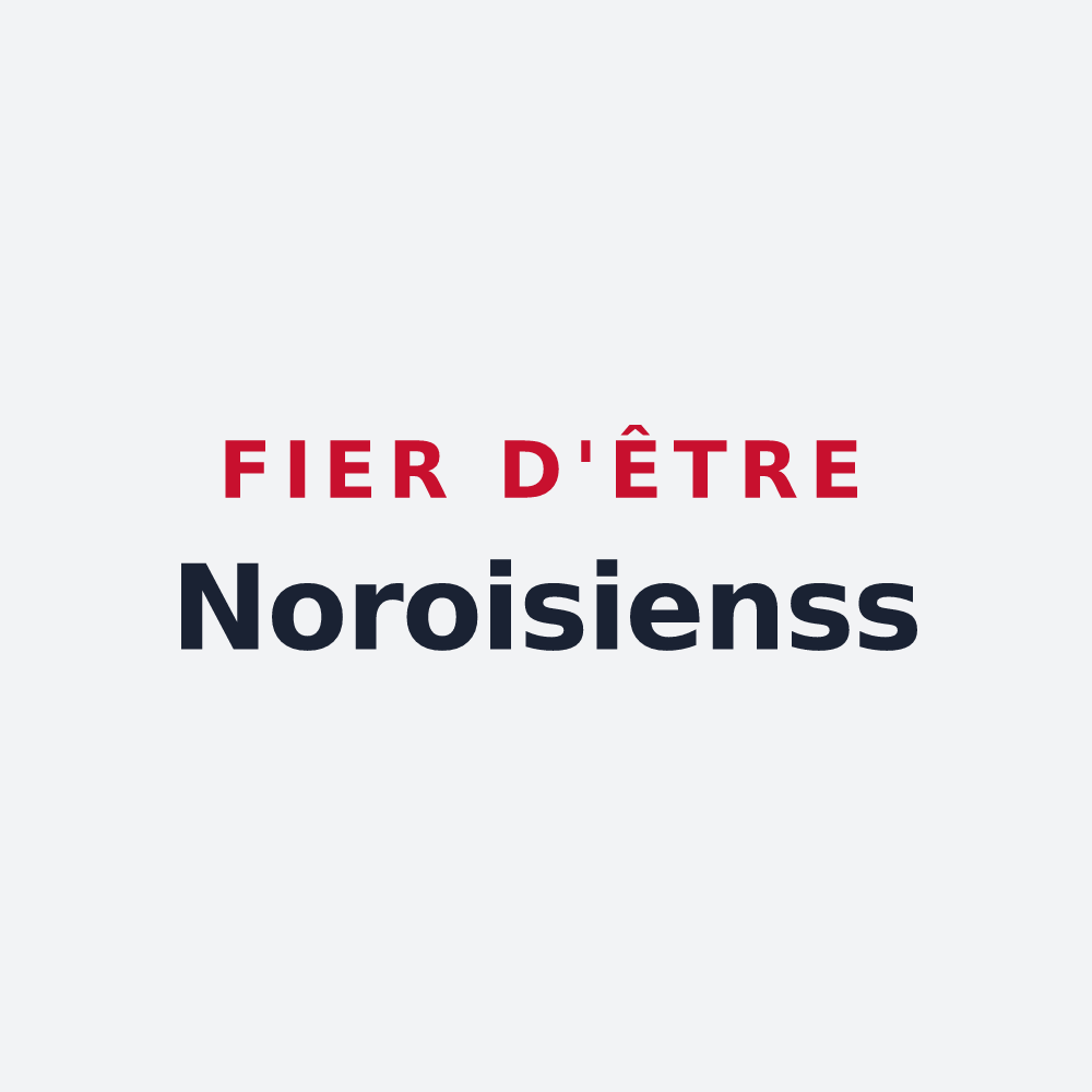 Poster « Fier d'être Noroisienss » — design pour Noroy-sur-Ourcq