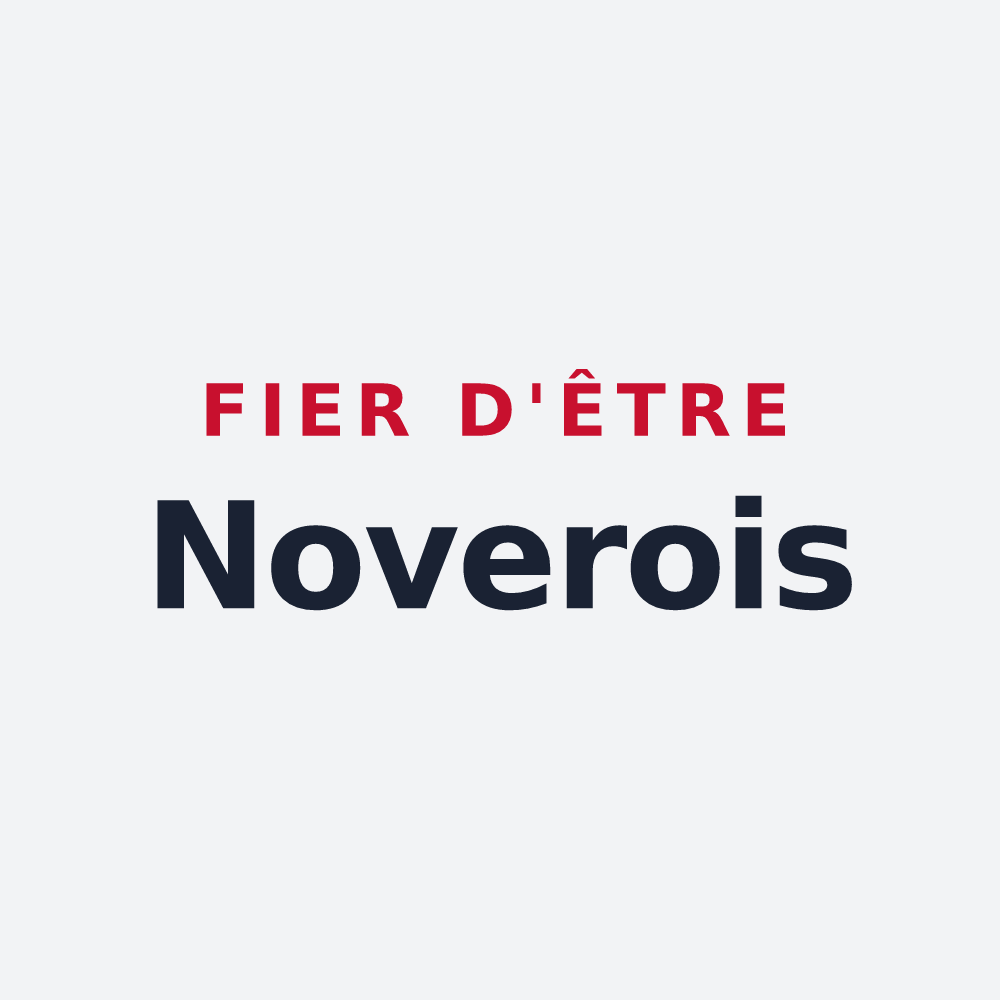 Poster « Fier d'être Noverois » — design pour Norroy-le-Veneur