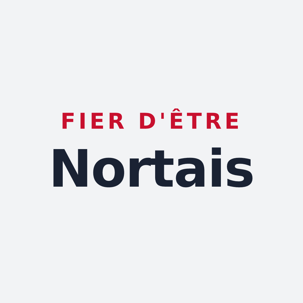 Poster « Fier d'être Nortais » — design pour Nort-sur-Erdre