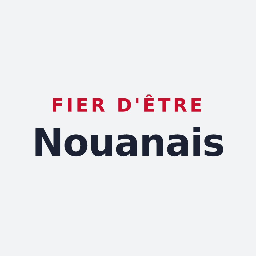 Poster « Fier d'être Nouanais » — design pour Nouan-le-Fuzelier