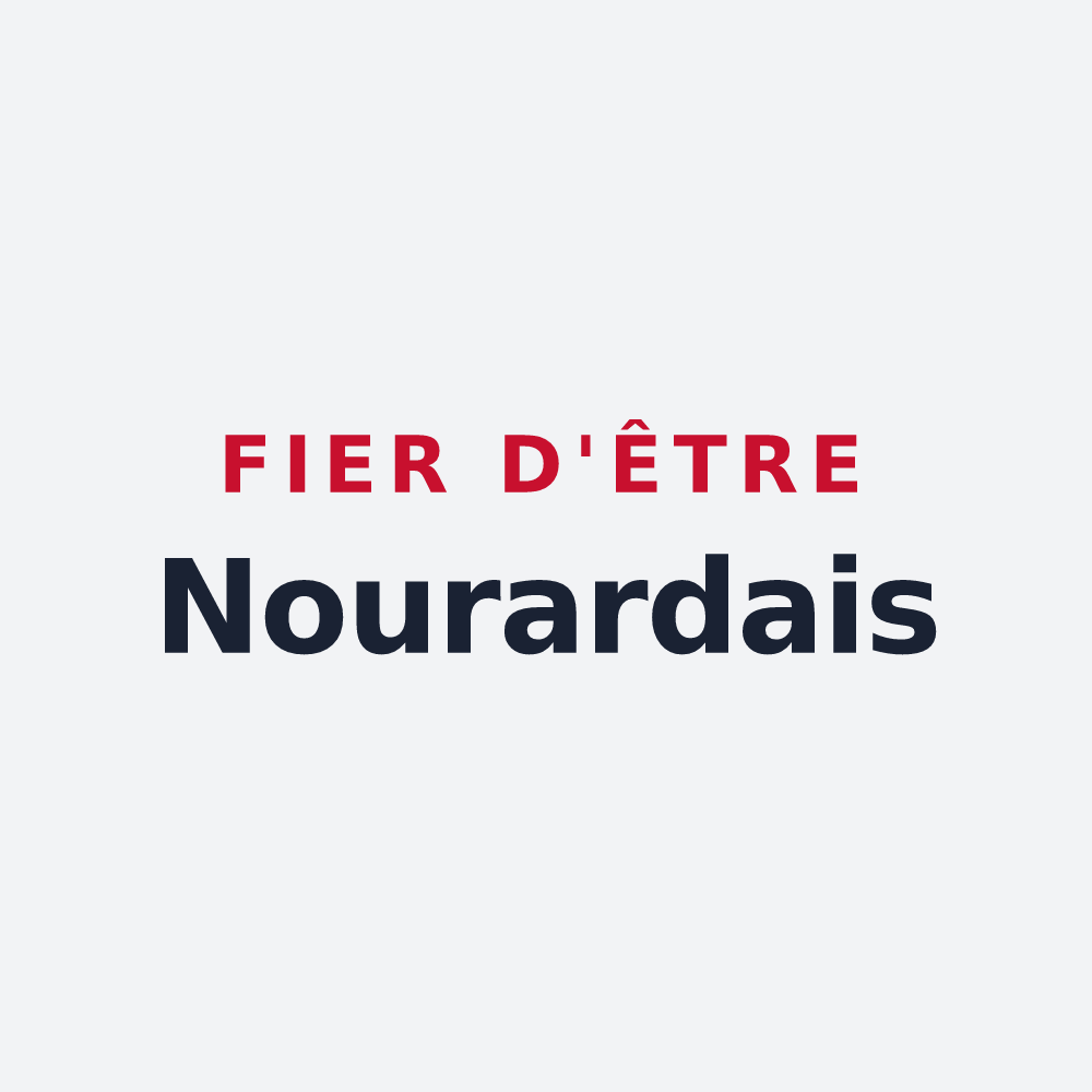Poster « Fier d'être Nourardais » — design pour Nourard-le-Franc