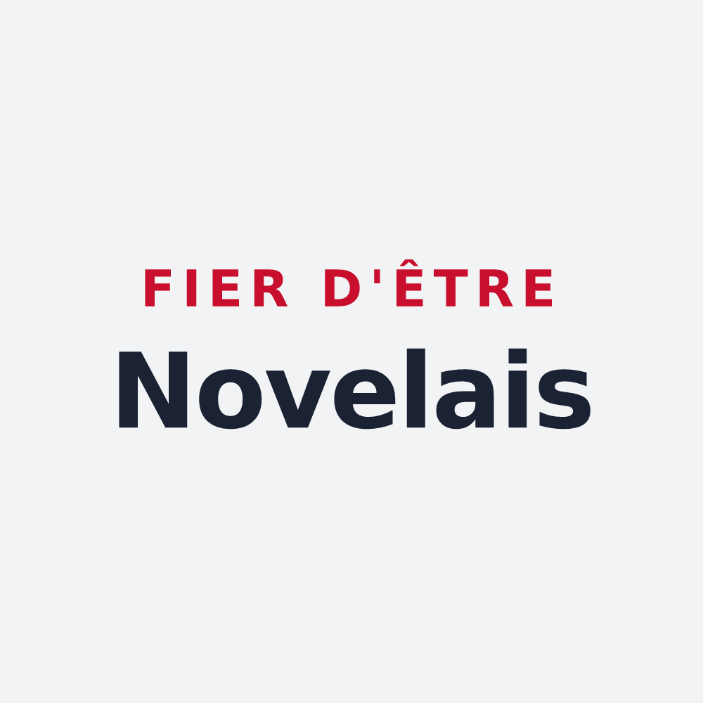 Poster « Fier d'être Novelais » — design pour Novillard