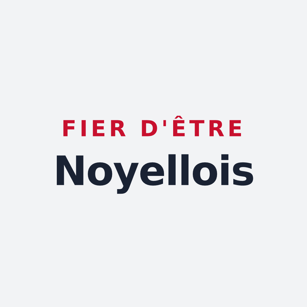 Poster « Fier d'être Noyellois » — design pour Noyelles-sous-Lens