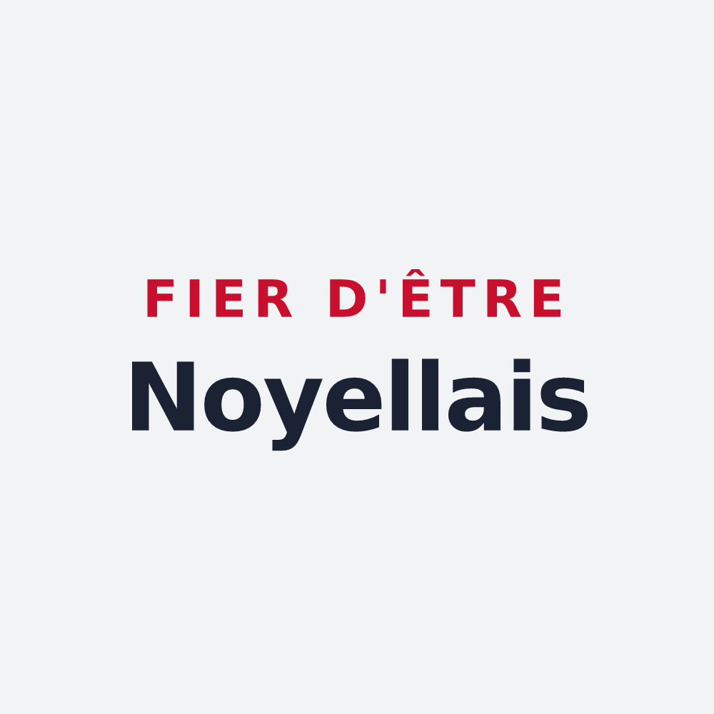 Poster « Fier d'être Noyellais » — design pour Noyelles-sur-Sambre