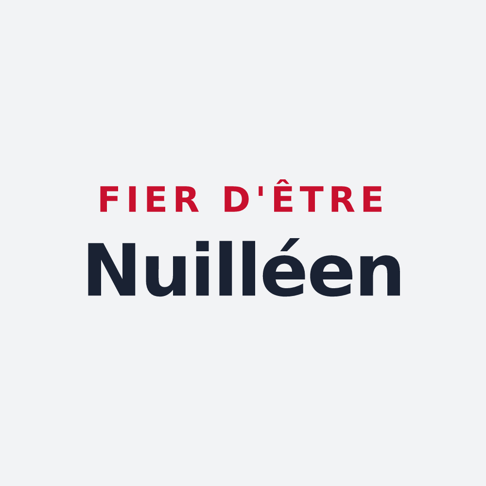 Poster « Fier d'être Nuilléen » — design pour Nuillé-sur-Vicoin