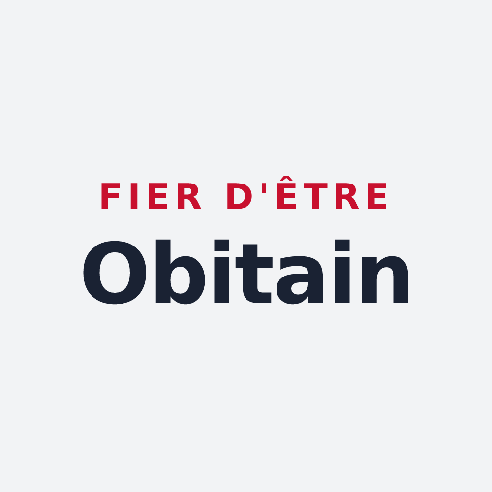 Poster « Fier d'être Obitain » — design pour Obies