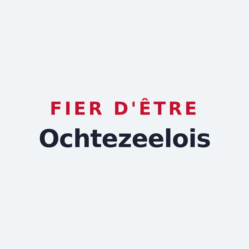 Poster « Fier d'être Ochtezeelois » — design pour Ochtezeele