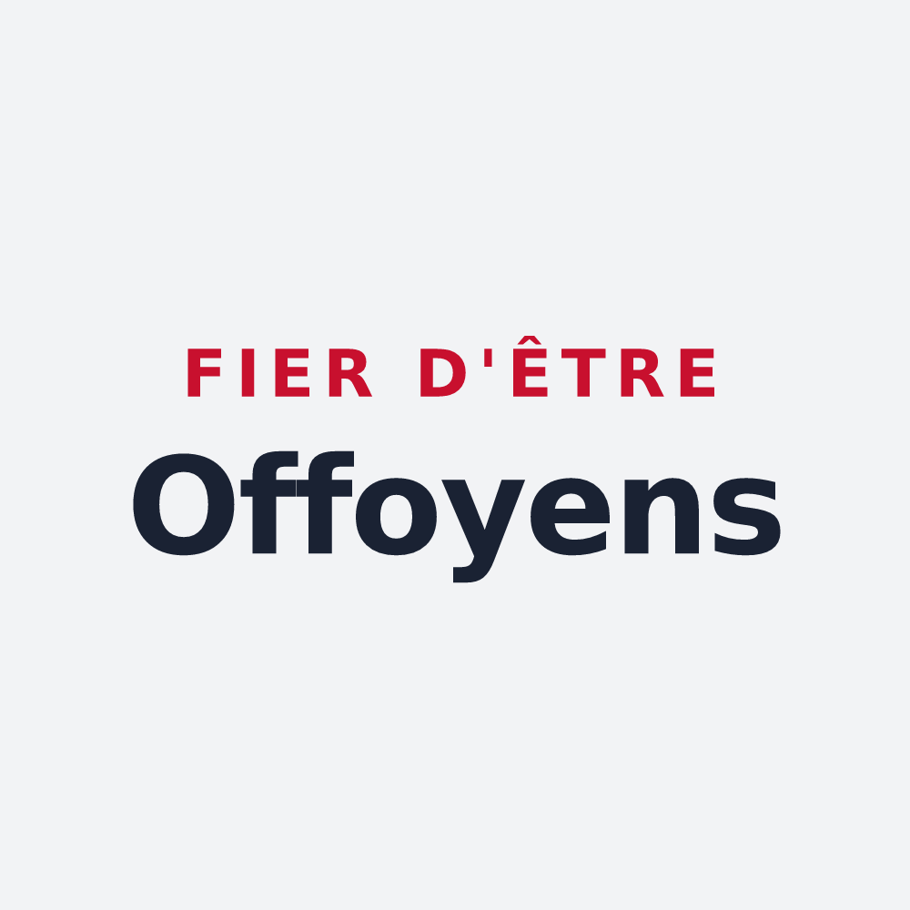 Poster « Fier d'être Offoyens » — design pour Offoy