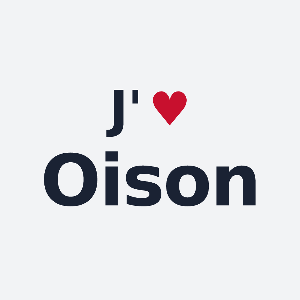 Poster personnalisé Oison — design J'aime Oison