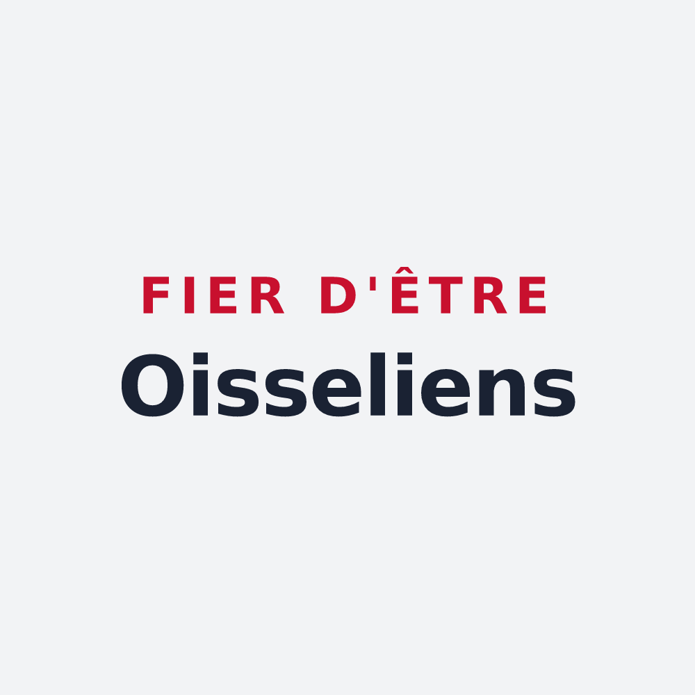Poster « Fier d'être Oisseliens » — design pour Oisseau
