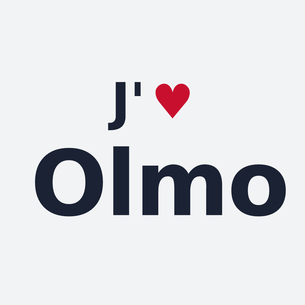 Poster personnalisé Olmo — design J'aime Olmo