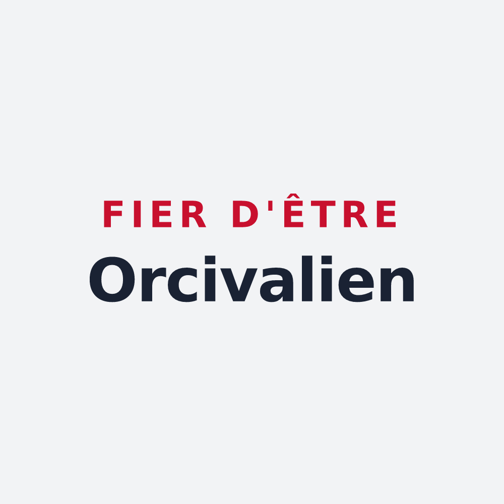 Poster « Fier d'être Orcivalien » — design pour Orcevaux