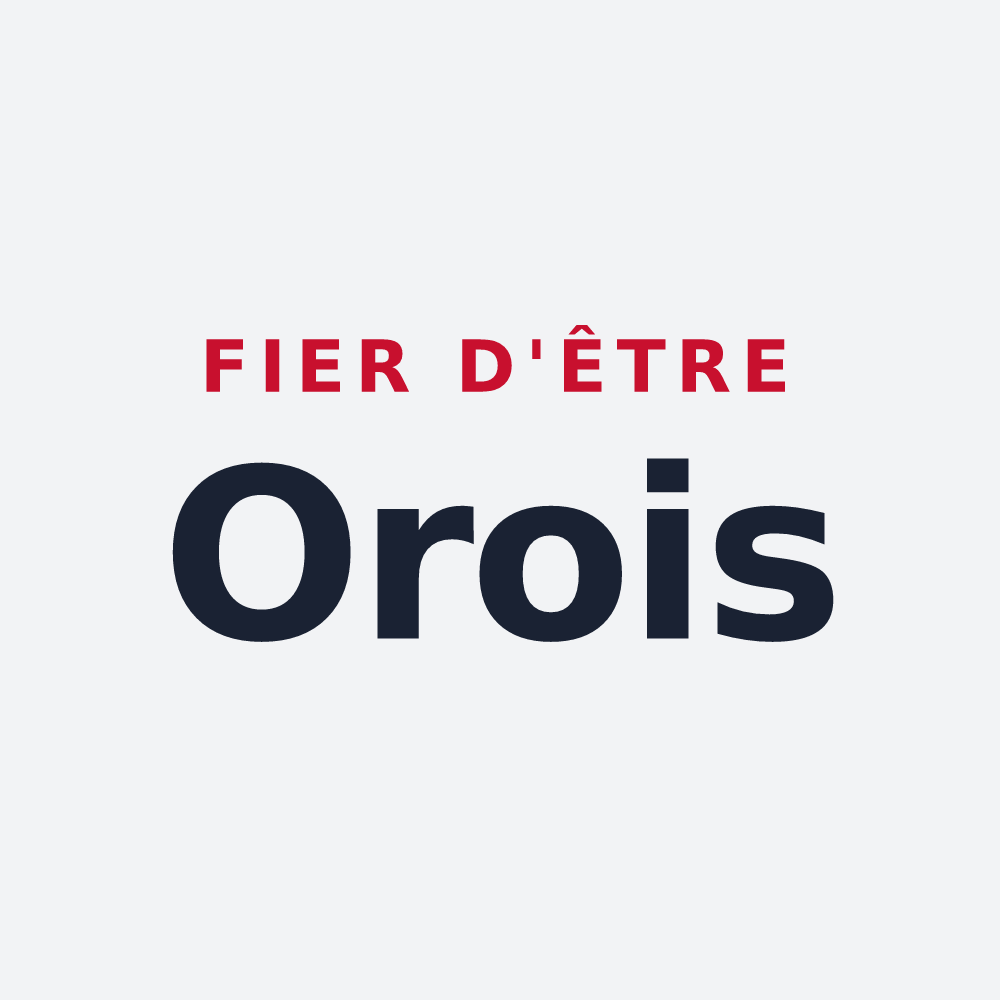 Poster « Fier d'être Orois » — design pour Ore