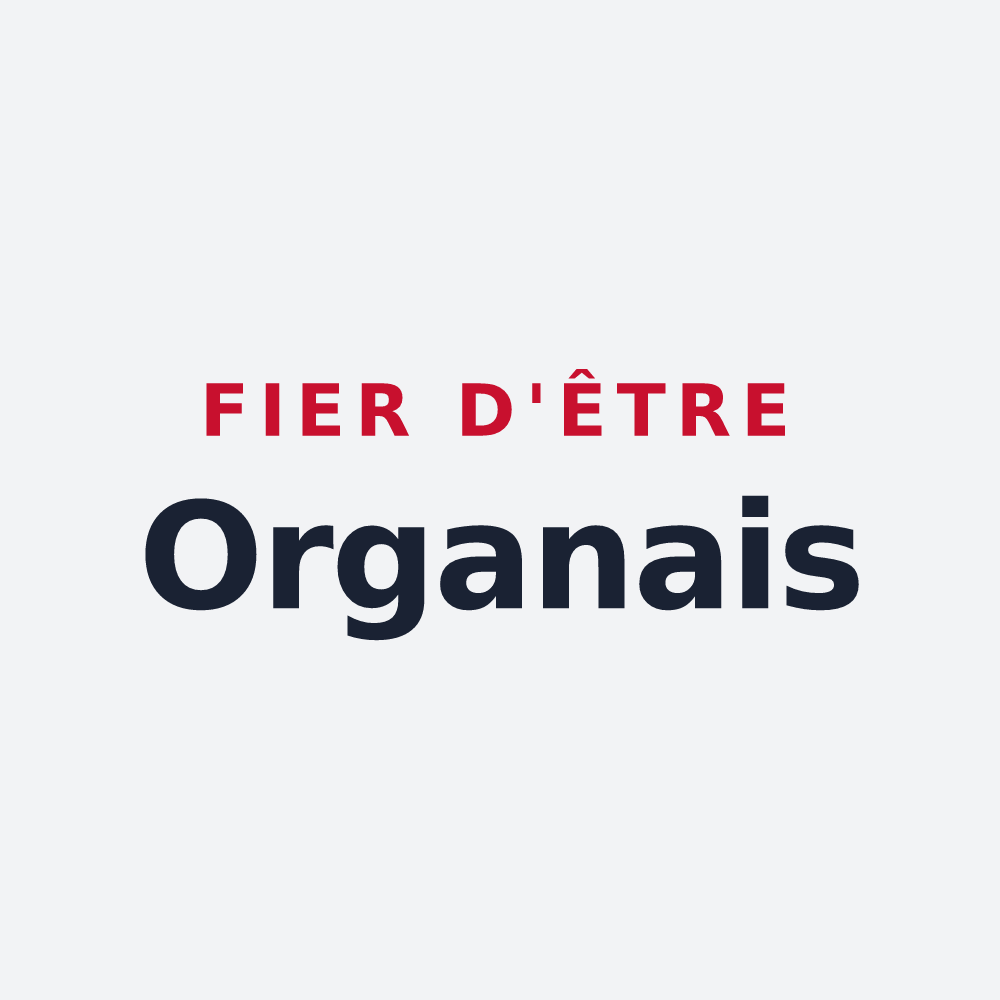 Poster « Fier d'être Organais » — design pour Organ