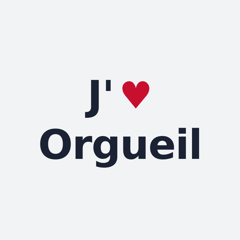 Poster personnalisé Orgueil — design J'aime Orgueil