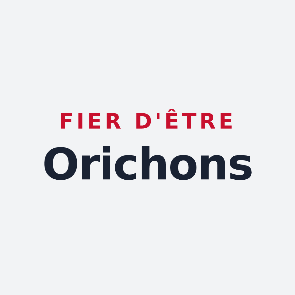 Poster « Fier d'être Orichons » — design pour Oris-en-Rattier