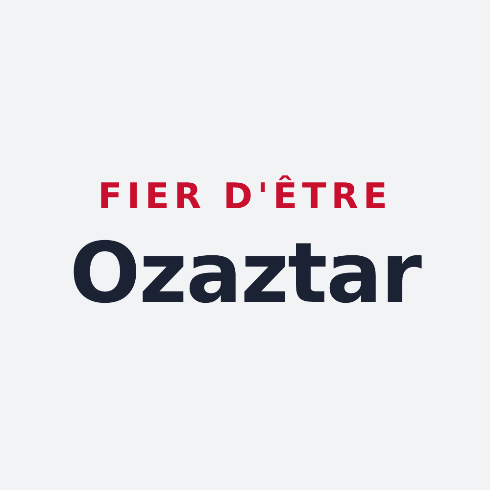 Poster « Fier d'être Ozaztar » — design pour Ossas-Suhare